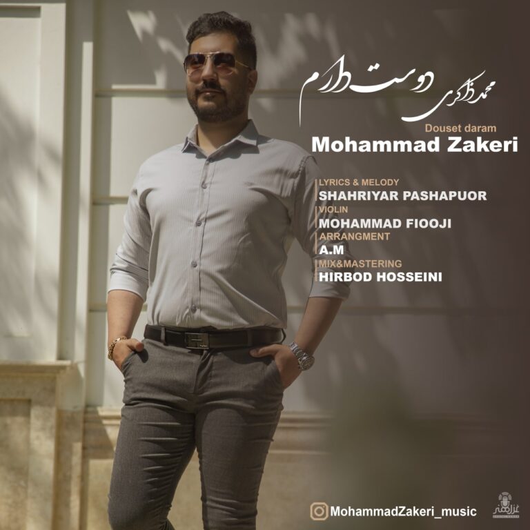 دانلود آهنگ محمد ذاکری دوست دارم